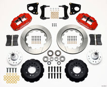Load image into Gallery viewer, Wilwood Narrow Superlite 6R Front Hub Kit 14.00in Red 62-72 CDP B & E Body-Drum