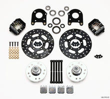 Load image into Gallery viewer, Wilwood Dynalite Single Front Drag Kit Drilled Rotor 71-80 Pinto/Mustang II Disc & Drum