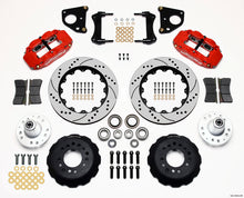 Load image into Gallery viewer, Wilwood Narrow Superlite 6R Front Hub Kit 14.00in Drill Red 62-72 CDP B & E Body-Drum