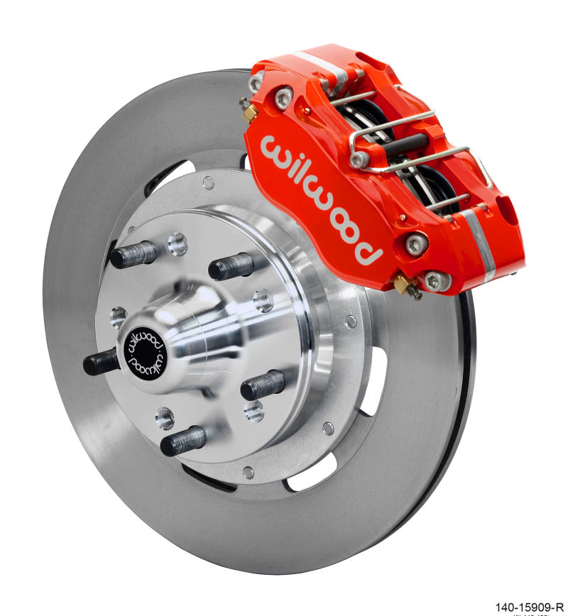 Wilwood Dynapro 4R Front Kit 11.75in Ultralite HP Rotors - Red