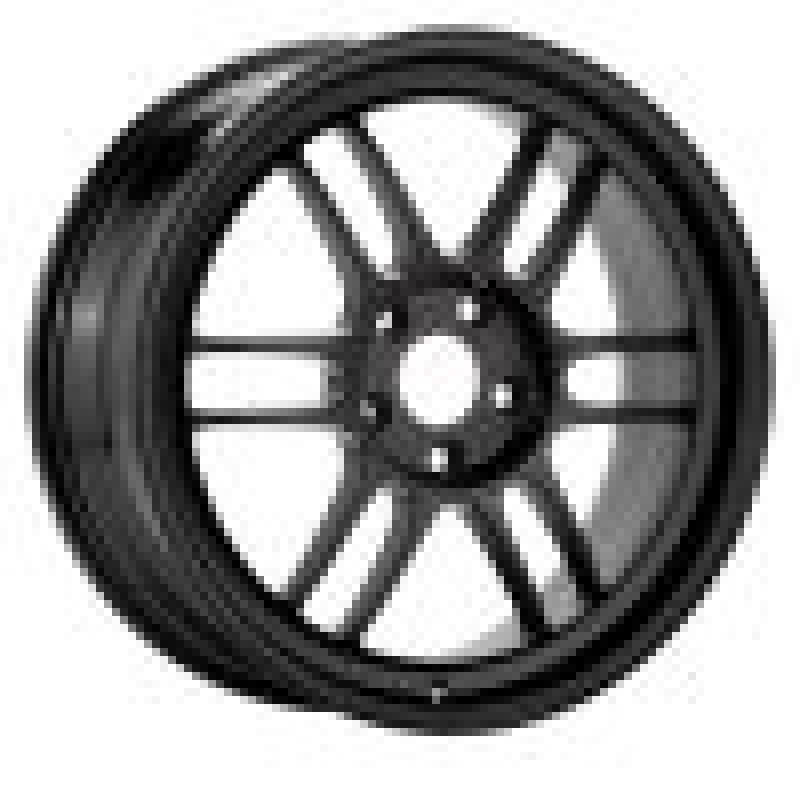 Enkei RPF1 17x9 5x114.3 35mm Offset 73mm Bore Black Wheel