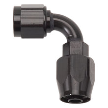 Load image into Gallery viewer, Russell Performance -12 AN Black 90 Degree Full Flow Hose End