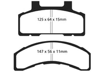 Load image into Gallery viewer, EBC 93-96 Buick Century 2.2 Greenstuff Front Brake Pads