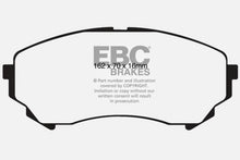 Load image into Gallery viewer, EBC 08-13 Cadillac CTS 3.6 (315mm Rear Rotors) Greenstuff Front Brake Pads