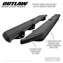 Load image into Gallery viewer, Westin 09-18 Dodge RAM 1500 Crew Cab Outlaw Nerf Step Bars