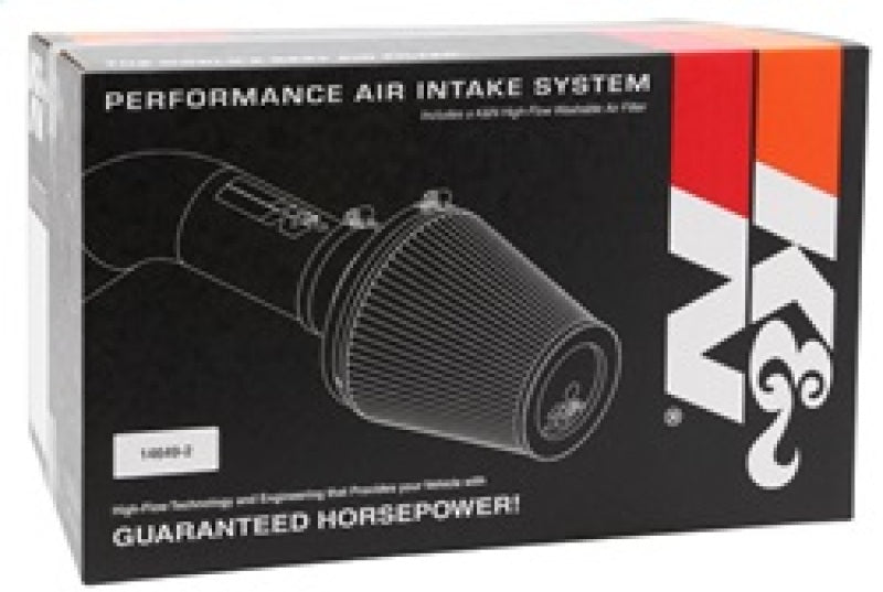 K&N 01-04 Nissan Frontier V6-3.3L S/C Performance Intake Kit