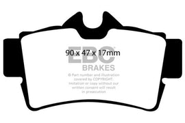 EBC Brakes Bluestuff Street and Track Day Brake Pads
