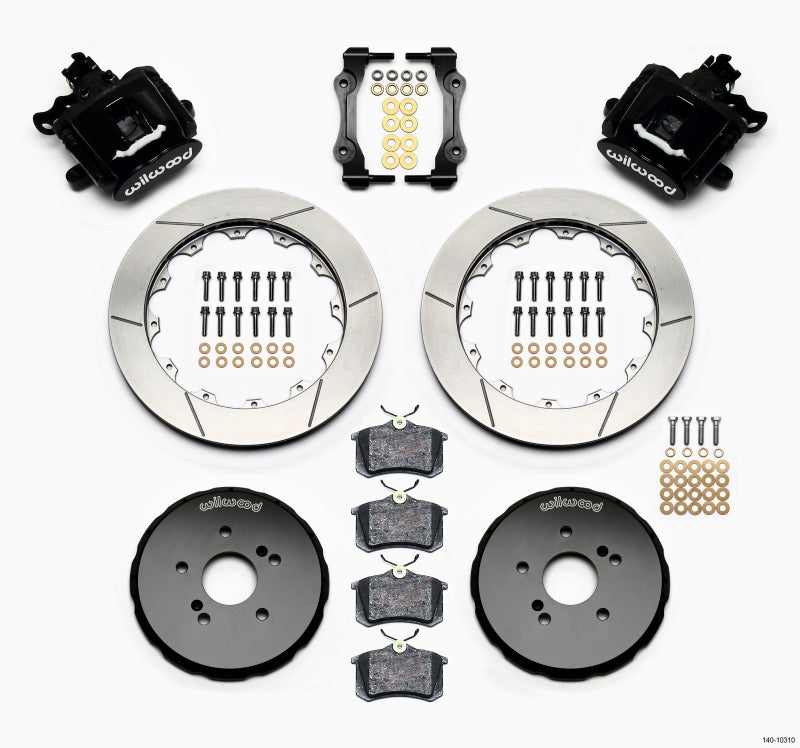 Wilwood Combination Parking Brake Rear Kit 12.88in Honda S2000