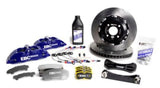 EBC Racing 05-10 Ford Mustang GT Blue Apollo-4 Calipers 355mm Rotors Front Big Brake Kit