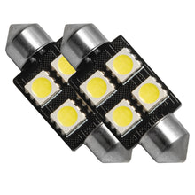 Load image into Gallery viewer, Oracle 37MM 4 LED 3-Chip Festoon Bulbs (Pair) - Cool White SEE WARRANTY