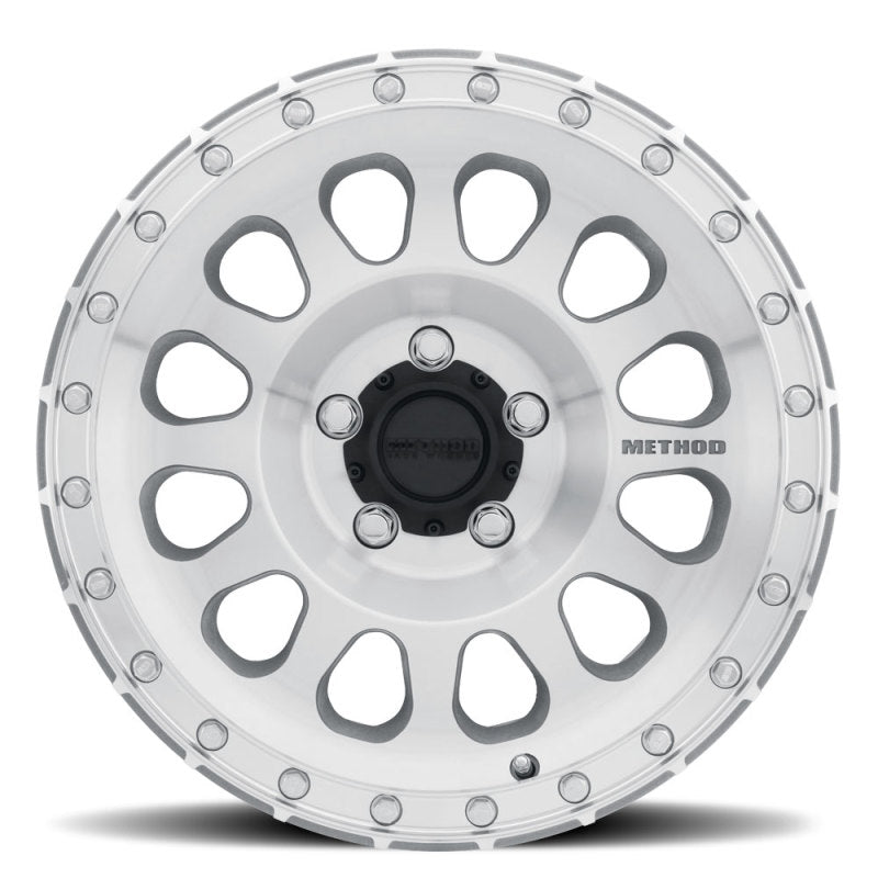 Method MR315 17x8.5 0mm Offset 5x5 71.5mm CB Machined/Clear Coat Wheel