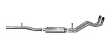 Gibson 15-18 Chevrolet Silverado 1500 LS 5.3L 3in/2.25in Cat-Back Dual Sport Exhaust - Aluminized