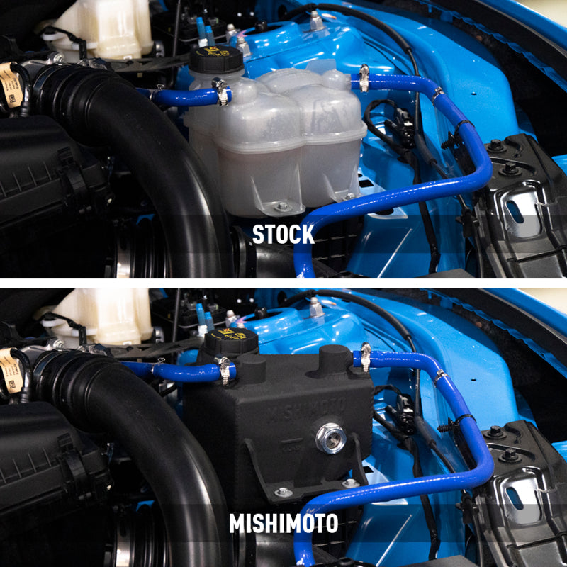 Mishimoto 2024+ Ford Mustang V8/2.3L EcoBoost Expansion Tank - Polished