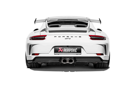 Akrapovic 2018 Porsche 911 GT3 (991.2) Slip-On Race Line (Titanium) w/Header/Tail Pipes