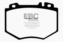 Load image into Gallery viewer, EBC 03-06 Mercedes-Benz CL600 5.5 Twin Turbo Yellowstuff Front Brake Pads