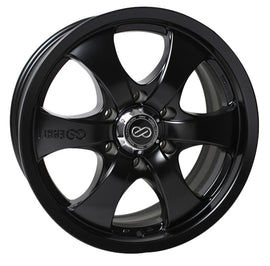 Enkei M6 Universal Truck & SUV 18x8.5 20mm Offset 6x139.7 Bolt Pattern 108.5mm Bore Black Wheel