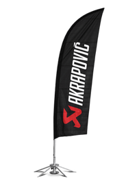 Akrapovic Self-standing flag set