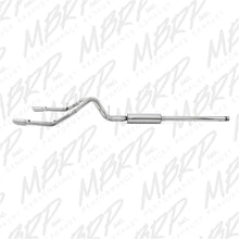 Load image into Gallery viewer, MBRP 14 Chevy/GMC 1500 Silverado/Sierra 4.3L V6/5.3L V8 Dual Split Rear T409 3in Cat Back Exhaust