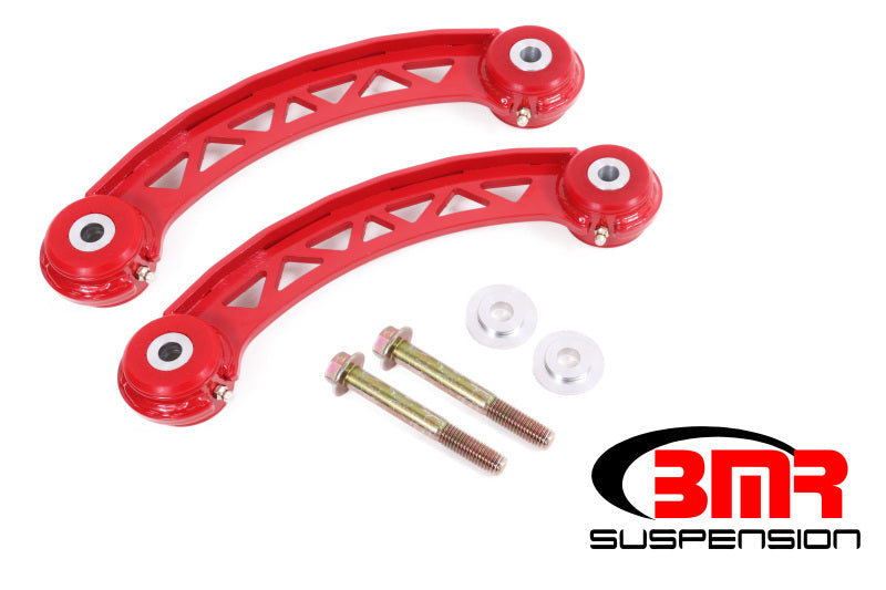 BMR 08-17 Challenger Non-Adj. Upper Trailing Arms (Polyurethane) - Red