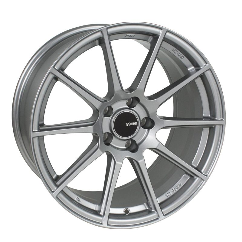 Enkei TS10 17x9 5x100 45mm Offset 72.6mm Bore Grey Wheel