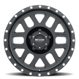 Method MR306 Mesh 17x8.5 0mm Offset 5x5.5 108mm CB Matte Black Wheel