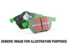 Load image into Gallery viewer, EBC 84-86 Mercedes-Benz 190/190E 2.3 Greenstuff Rear Brake Pads