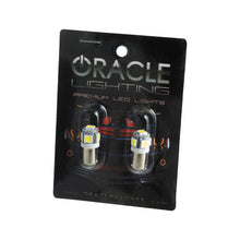 Load image into Gallery viewer, Oracle BA9S 5 LED 3 Chip Bayonet Bulbs (Pair) - White SEE WARRANTY