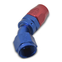 Load image into Gallery viewer, Russell Performance -6 AN Red/Blue 45 Degree Full Flow Hose End