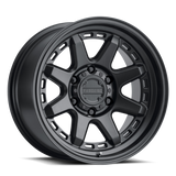 Raceline 947B Scout 17x9in / 6x139.7 BP / -12mm Offset / 106.1mm Bore - Satin Black Wheel