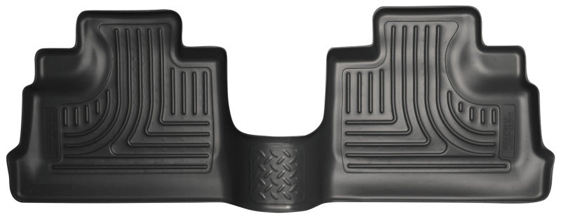 Husky Liners 11-12 Jeep Wrangler Unlimited (4 Door) WeatherBeater 2nd Row Black Floor Liners