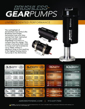 Load image into Gallery viewer, Aeromotive 5.0 Brushless Spur Gear External Fuel Pump - In-Line - 5gpm