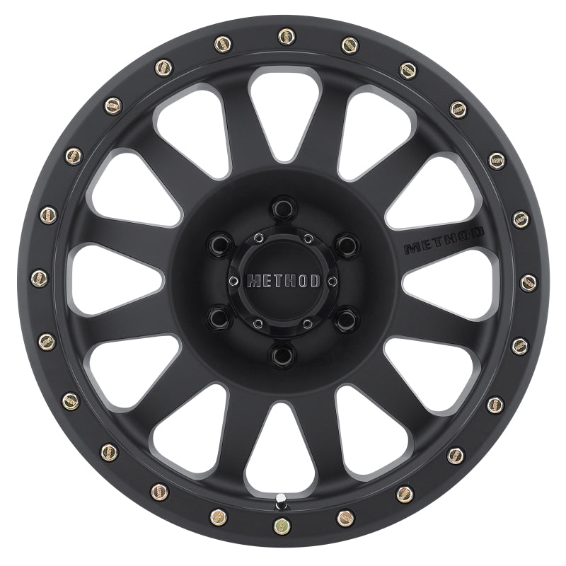 Method MR304 Double Standard 18x9 +18mm Offset 6x135 94mm CB Matte Black Wheel