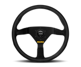 Momo MOD78 Steering Wheel 350 mm -  Black Leather/Black Spokes