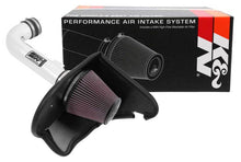 Load image into Gallery viewer, K&amp;N 16-17 Chevy Camaro 3.6L Silver Typhoon Short Ram Intake