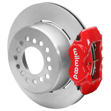 Load image into Gallery viewer, Wilwood Chevy Monte Carlo Forged 4 Piston DynaPro Red Caliper HP32 VV Plain Rotor - 12.19x0.81