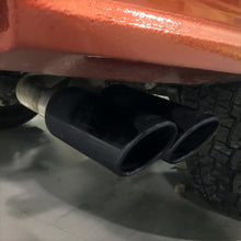 Load image into Gallery viewer, Ford Racing 2019 Ranger 2.3L Ecoboost Side Exit Cat-Back Exhaust System w/ Dual Black Chrome Tips