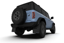 Load image into Gallery viewer, Rally Armor 21-25 Ford Bronco (Steel Bmpr + RB - NO Rptr/Sprt) Blk Mud Flap w/Cy Orange Logo