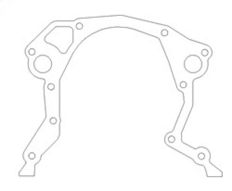 Cometic Ford 351C 335 Series V8 .020in Rubber Coated Steel Timing Cover Gasket