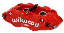 Load image into Gallery viewer, Wilwood Caliper-Narrow Superlite 4R - Red 1.12/1.12in Pistons 1.10in Disc