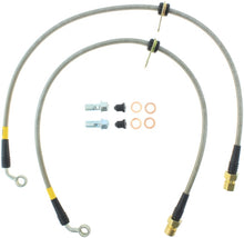 Load image into Gallery viewer, StopTech 10+ Camaro LS/LT V6 Stainless Steel Rear Brake Lines