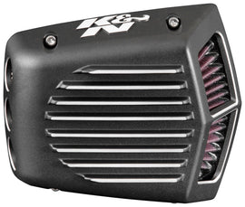 K&N Street Metal Intake System for 08-16 Harley-Davidson Touring Models - Shaker Black