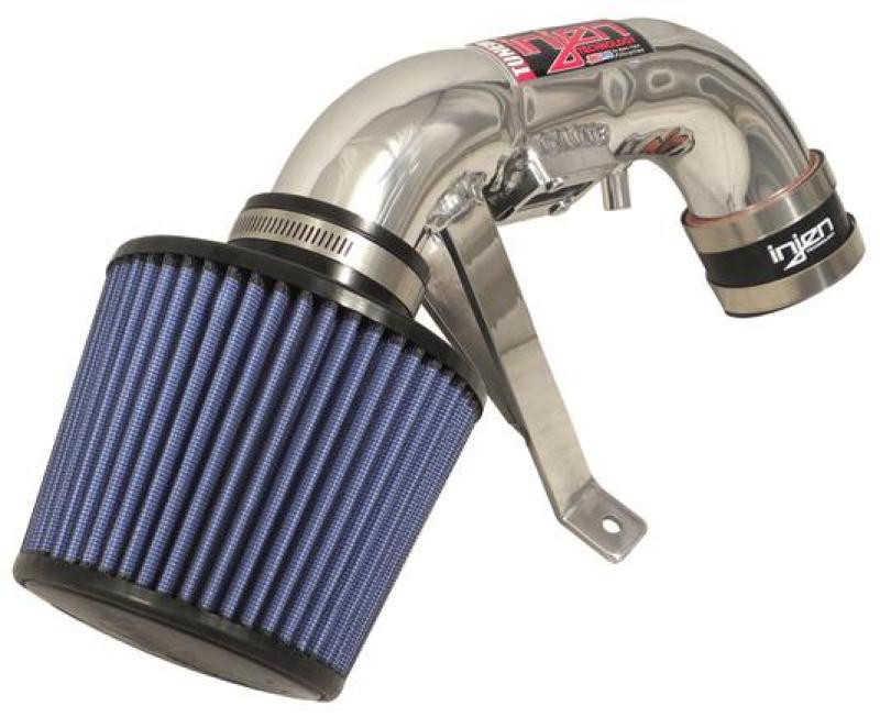 Injen 06-11 Honda Civic Hybrid 1.3L 4 cyl Polished Dyno-Tuned Air Intake w/ Web Nano-Fiber Filter