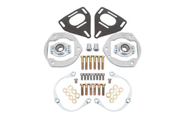 BMR 16-24 Chevy Camaro Caster Camber Plates - Black Hammertone