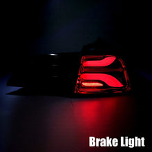 Load image into Gallery viewer, AlphaRex 20-22 Tesla Model Y PRO-Series LED Tail Lights Red Smoke w/Seq Sig