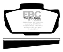 Load image into Gallery viewer, EBC 66-67 Saab Sonnet 0.8 Yellowstuff Front Brake Pads