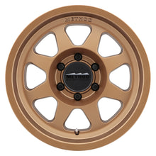 Load image into Gallery viewer, Method MR701 16x8 0mm Offset 6x5.5 106.25mm CB Method Bronze Wheel