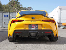 Load image into Gallery viewer, aFe POWER Takeda 2021 Toyota Supra 2.0L (t) 2.5in-3in 304 SS CB Exhaust w/ Black Tips