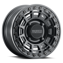 Load image into Gallery viewer, Method MR415 Beadlock 15x7 / 5+2/38mm Offset / 4x136 / 106mm CB Matte Black Wheel - Gloss Black Ring