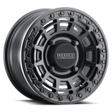 Method MR415 Beadlock 15x10 / 6+4/25mm Offset / 4x156 / 132 CB Matte Black Wheel - Gloss Black Ring