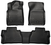 Load image into Gallery viewer, Husky Liners 14 Toyota Tundra Weatherbeater Black Front &amp; 2nd Seat Floor Liners